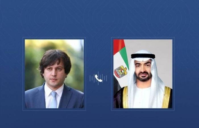 الامارات الان | محمد بن زايد ورئيس وزراء جورجيا يبحثان هاتفياً التداعيات الخطرة للتصعيد في المنطقة | عيون الجزيرة الامارات