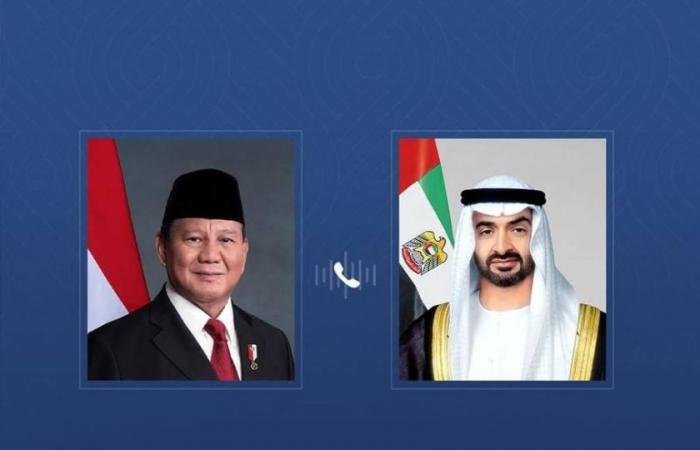 الامارات الان | محمد بن زايد والرئيس الإندونيسي يؤكدان ضرورة وقف التصعيد في المنطقة | عيون الجزيرة الامارات