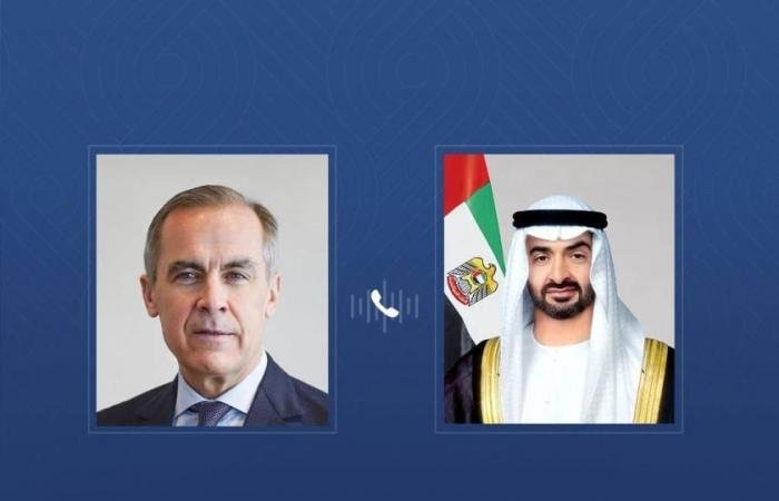 الامارات الان | محمد بن زايد يتلقى اتصالاً هاتفياً من رئيس وزراء كندا | عيون الجزيرة الامارات