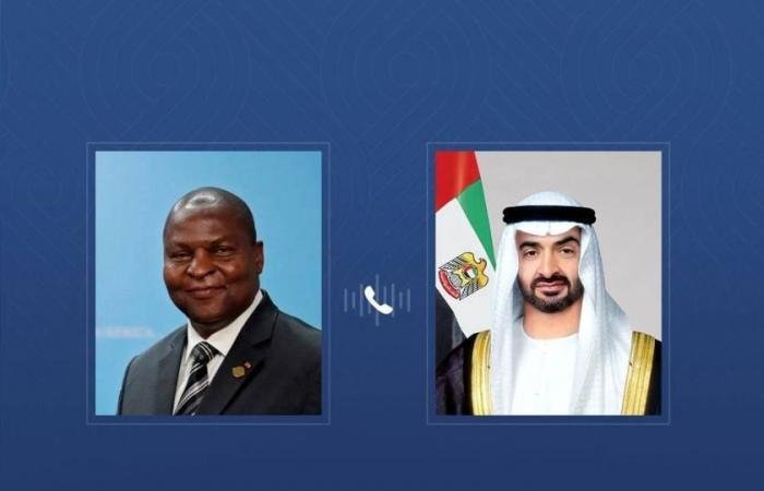 الامارات الان | محمد بن زايد و رئيس أفريقيا الوسطى يؤكدان ضرورة الوقف الفوري للتصعيد في المنطقة | عيون الجزيرة الامارات