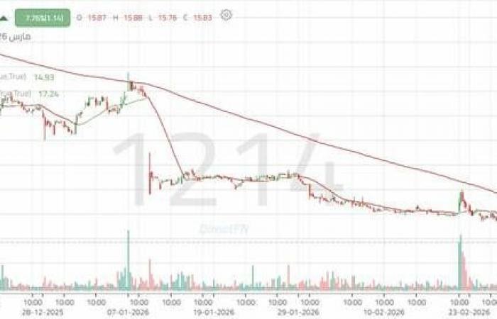 سهم "شاكر" بين المقاومة والضغط البيعي: اختبار فني يحدد فرص الصعود