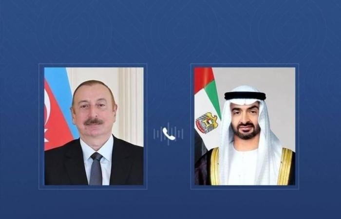 الامارات الان | محمد بن زايد يدين الاعتداءات الإيرانية على أذربيجان | عيون الجزيرة الامارات