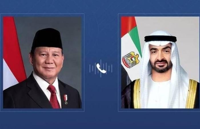 الامارات الان | محمد بن زايد والرئيس الإندونيسي: ضرورة الوقف الفوري للأعمال العسكرية في المنطقة | عيون الجزيرة الامارات