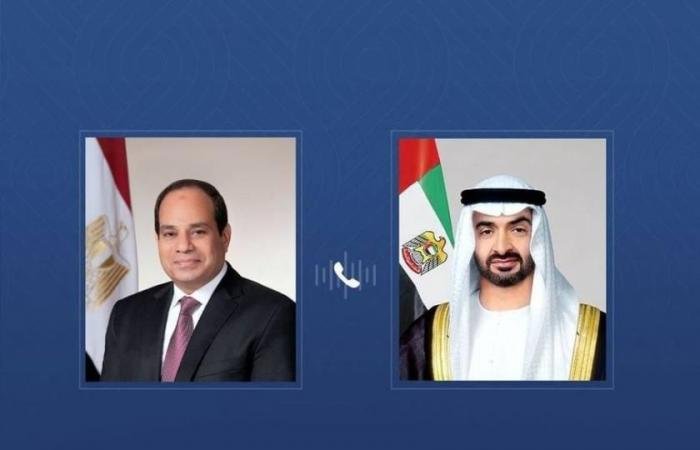 الامارات الان | محمد بن زايد والسيسي يبحثان الاعتداءات الإيرانية السافرة ضد الإمارات | عيون الجزيرة الامارات