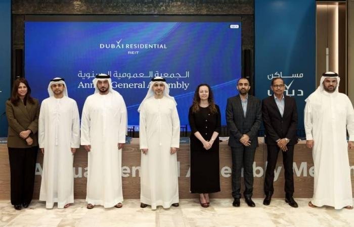 550 مليون درهم توزيعات أرباح «مساكن دبي ريت» للنصف الثاني 2025