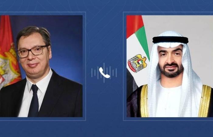 الامارات الان | محمد بن زايد والرئيس الصربي يبحثان هاتفياً التطورات الإقليمية | عيون الجزيرة الامارات