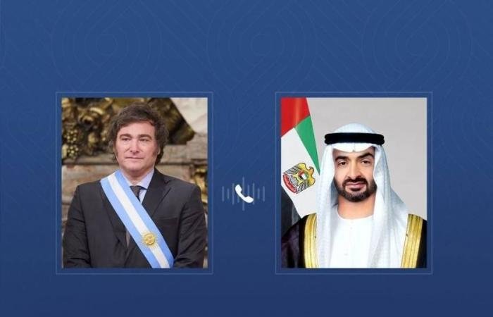 الامارات الان | محمد بن زايد ورئيس الأرجنتين يبحثان هاتفياً التطورات الإقليمية | عيون الجزيرة الامارات
