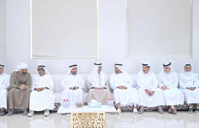 الامارات الان | نهيان بن مبارك يعزي في شهيد الوطن والواجب علي الطنيجي | عيون الجزيرة الامارات