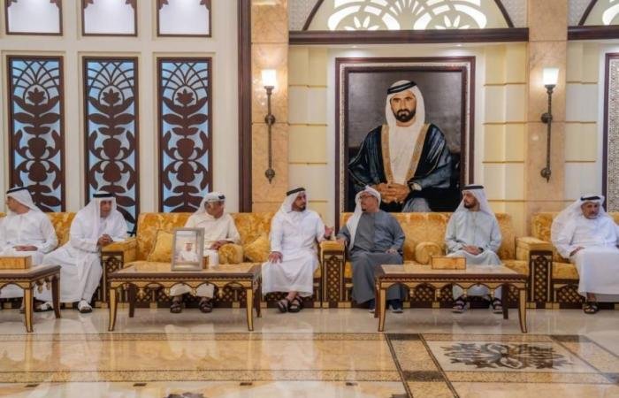 الامارات الان | سيف بن زايد والمسؤولون يعزون ضاحي خلفان في وفاة عمته | عيون الجزيرة الامارات