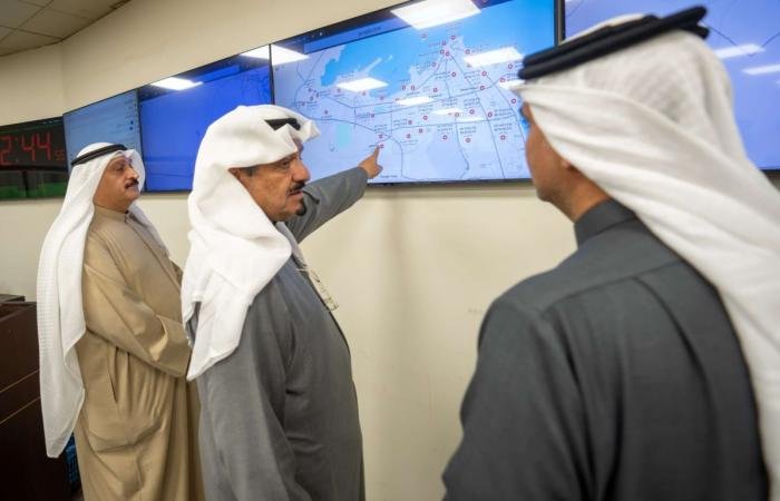 أخبار الكويت | العبدالله زار إدارة الطوارئ الطبية | عيون الجزيرة الكويت