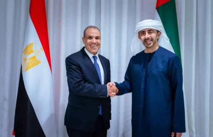 الامارات الان | عبدالله بن زايد ووزير خارجية مصر يبحثان الاعتداءات الإيرانية الإرهابية على الإمارات | عيون الجزيرة الامارات