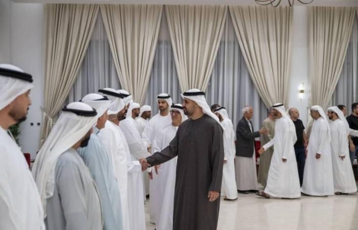 الامارات الان | ذياب بن محمد بن زايد يعزي في وفاة آلاء نادر مشتهى | عيون الجزيرة الامارات