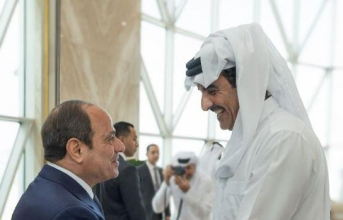 أخبار قطر | سمو الأمير يتقدم مستقبلي الرئيس المصري | عيون الجزيرة قطر