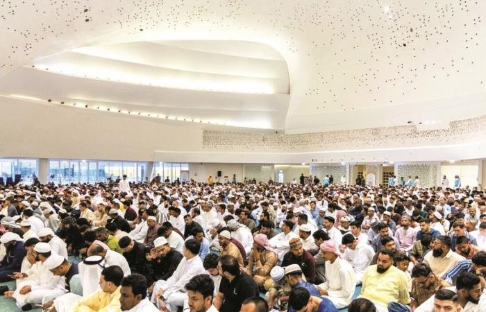 أخبار قطر | صلاة العيد بالمدينة التعليمية.. تعكس قيم التضامن والامتنان | عيون الجزيرة قطر