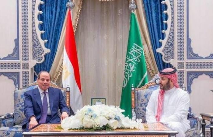 الرئيس المصري يجدد تأكيد إدانة مصر للاعتداءات الإيرانية على السعودية