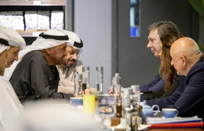 الامارات الان | محمد بن زايد والرئيس الصربي يبحثان علاقات البلدين والتطورات في المنطقة (فيديو) | عيون الجزيرة الامارات
