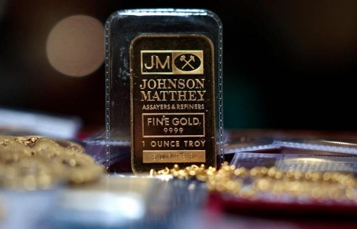 بريق الذهب يخبو.. والأونصة إلى أدنى مستوى منذ مطلع العام