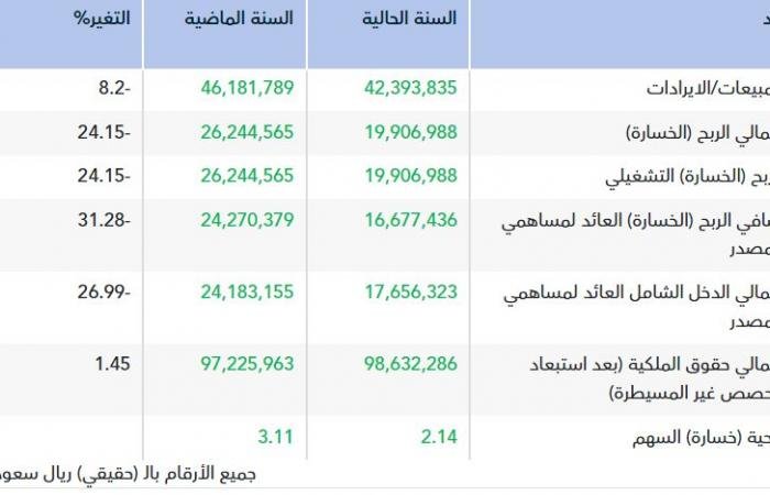 أرباح "ملكية للاستثمار" تتراجع 31% في 2025