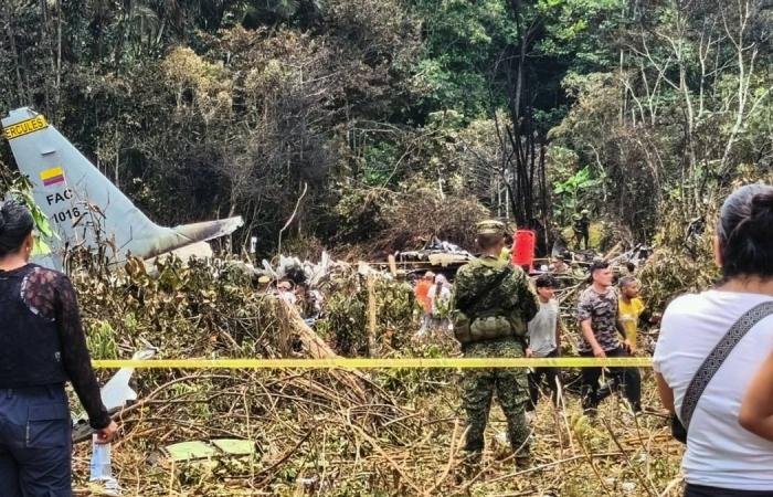 تحطم طائرة عسكرية كولومبية على متنها 80 جنديا | عيون الجزيرة