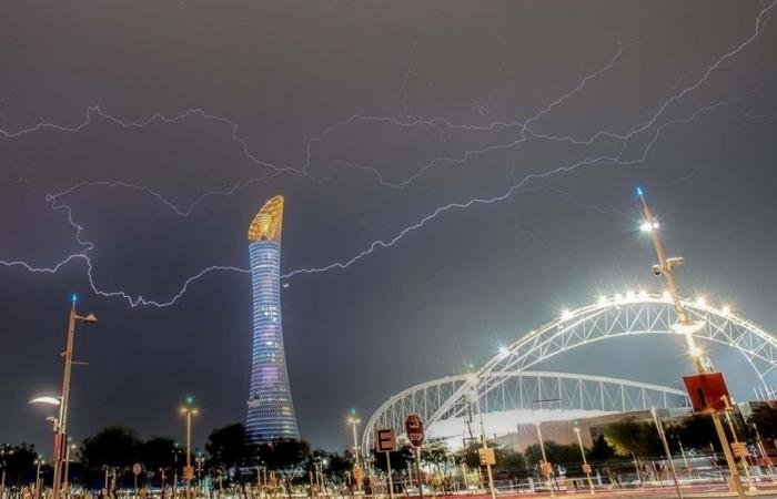 أخبار قطر | الأرصاد تحذر من أمطار رعدية ورياح يومي الثلاثاء والأربعاء | عيون الجزيرة قطر