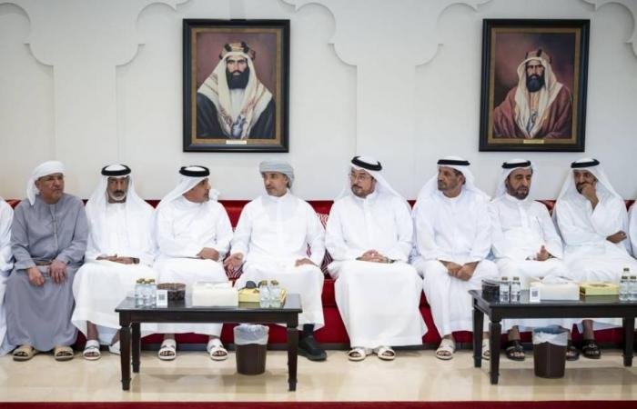 الامارات الان | هزاع بن زايد يُعزي في وفاة فاطمة الشامسي | عيون الجزيرة الامارات