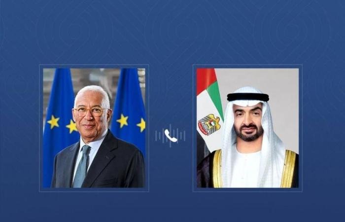 الامارات الان | خلال اتصال مع محمد بن زايد.. رئيس المجلس الأوروبي يدين العدوان الإيراني الإرهابي | عيون الجزيرة الامارات