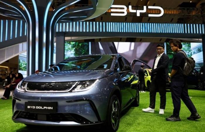 أرباح «بي واي دي» تهوي 38% في الربع الرابع 2025