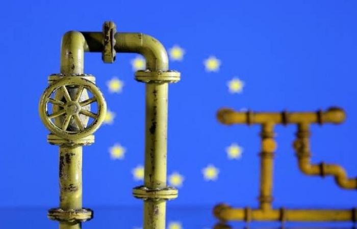 تراجع أسعار الغاز الطبيعي في أوروبا بعد أنباء إنهاء الحرب