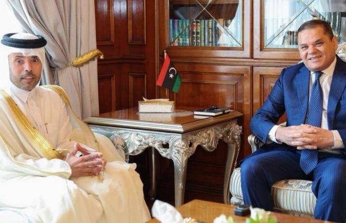 أخبار قطر | رئيس حكومة الوحدة الوطنية الليبية يجتمع مع سفير دولة قطر | عيون الجزيرة قطر