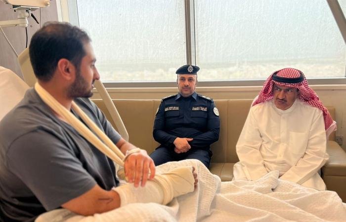 أخبار الكويت | محافظ الجهراء يشيد بتفاني الإطفائيين في أداء مهامهم | عيون الجزيرة الكويت