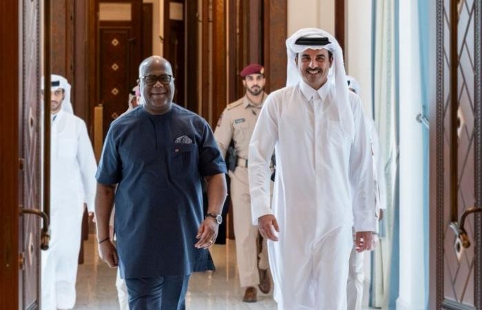 أخبار قطر | سمو الأمير ورئيس الكونغو الديمقراطية يستعرضان الأوضاع الإقليمية والدولية | عيون الجزيرة قطر