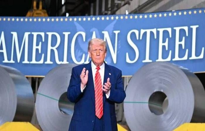 ترامب يخطط لخفض الرسوم الجمركية على مشتقات الصلب والألومنيوم