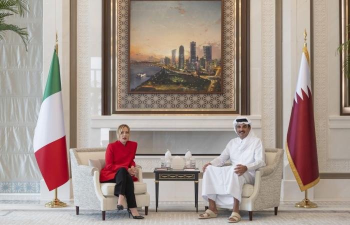 أخبار قطر | سمو الأمير ورئيسة وزراء إيطاليا يستعرضان الأوضاع الإقليمية والدولية | عيون الجزيرة قطر