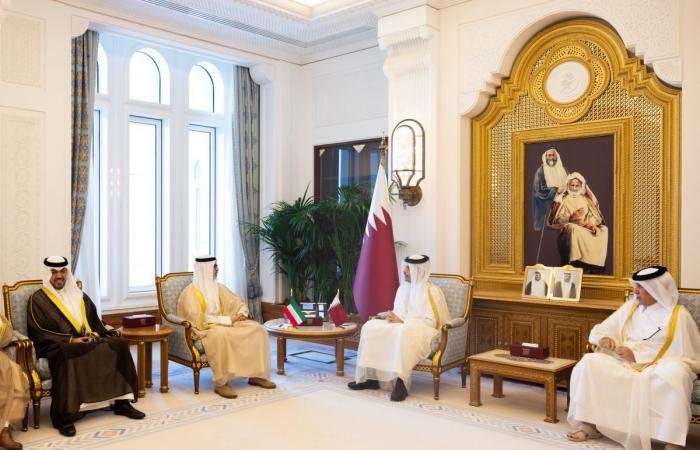 أخبار قطر | رئيس الوزراء وزير الخارجية يستقبل وزير الخارجية الكويتي | عيون الجزيرة قطر
