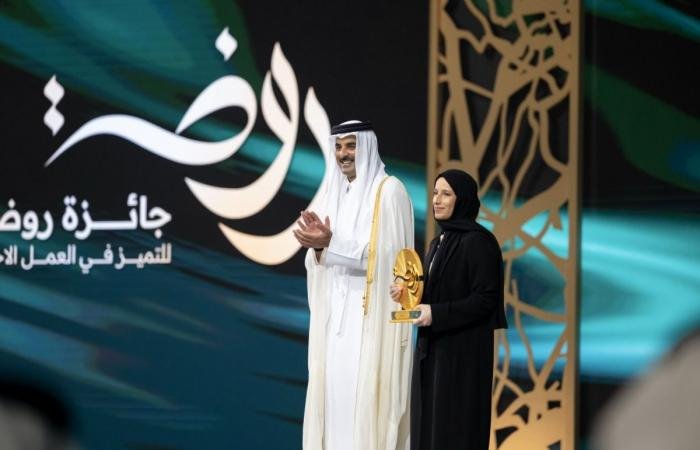 أخبار قطر | سمو الأمير: فخورون بانطلاق الدورة الأولى من جائزة روضة للتميز | عيون الجزيرة قطر