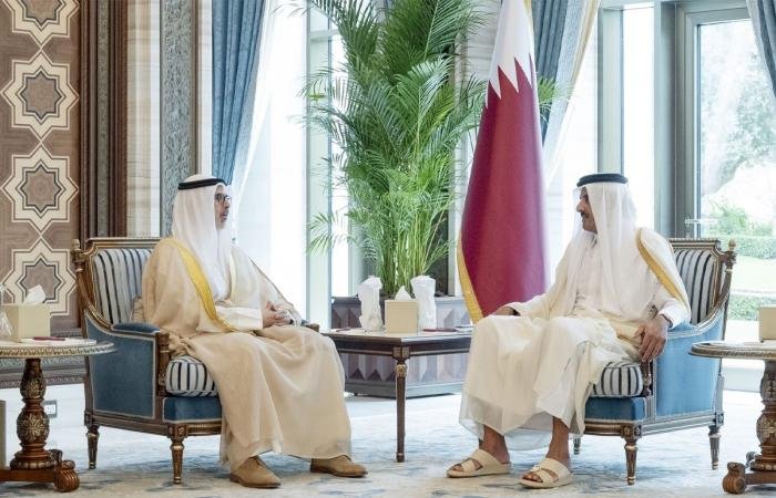 أخبار الكويت | أمير قطر يستقبل وزير الخارجية ويبحثان العلاقات الثنائية ومستجدات المنطقة | عيون الجزيرة الكويت