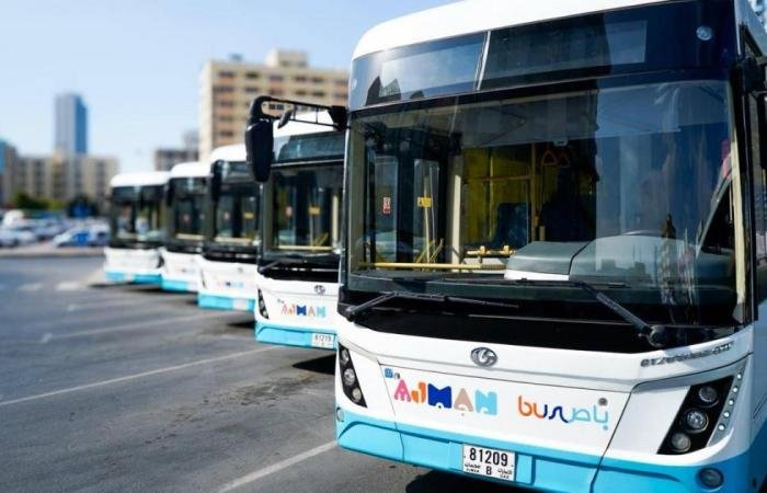 الامارات الان | 836 ألف مستخدم لخدمات النقل العام في عجمان خلال الربع الأول | عيون الجزيرة الامارات