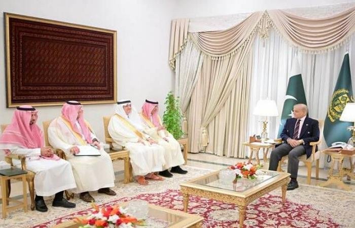 شهباز شريف يبحث مع وزير المالية السعودي تعزيز الشراكة الاقتصادية