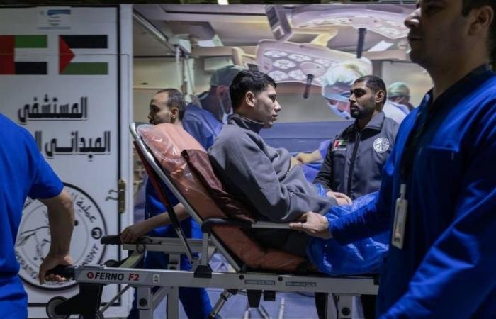 الامارات الان | المستشفى الإماراتي العائم يستقبل مرضى جدداً من غزة (فيديو) | عيون الجزيرة الامارات