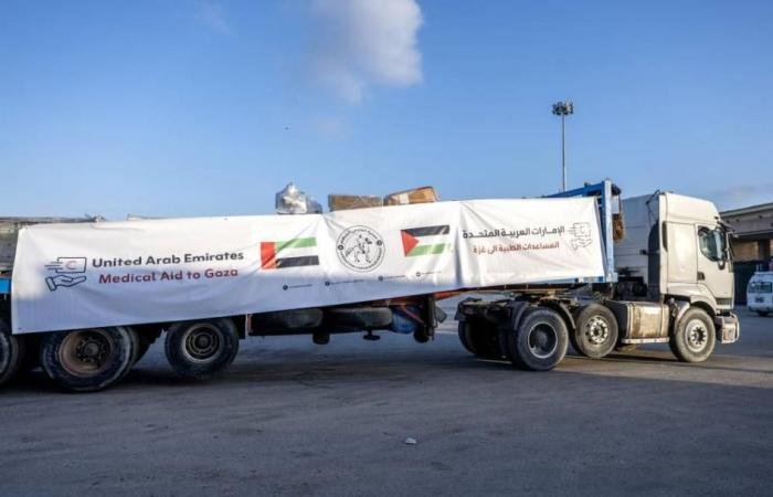 الامارات الان | الإمارات تغيث غزة بـ 53 طن مساعدات طبية (فيديو) | عيون الجزيرة الامارات