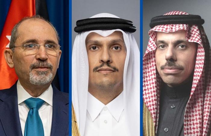 رئيس الوزراء القطري بحث مع نظيريه السعودي والاردني مستجدات المنطقة | عيون الجزيرة