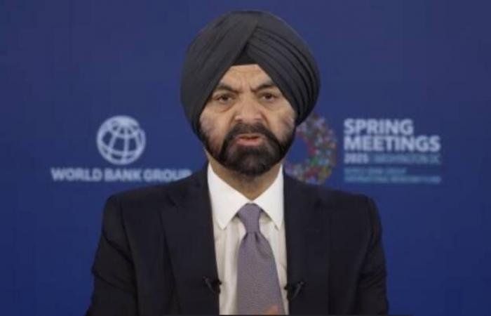 رئيس البنك الدولي: الاضطرابات الناجمة عن حرب إيران ستستمر لأشهر