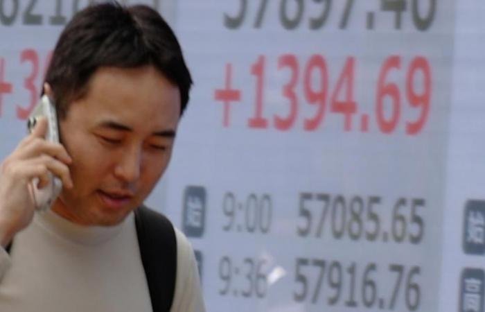 مؤشرات آسيا تواصل الانتعاش.. ونيكاي يتجاوز 58 ألف نقطة 