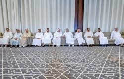 الامارات الان | مكتوم بن محمد والشيوخ يعزّون في وفاة عبد المجيد صديقي | عيون الجزيرة الامارات