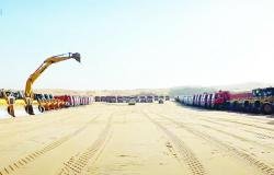 الامارات الان | إنجــاز 90% مـن المرحلــة الأولــى من تســوية الأراضــي بالشــنوف | عيون الجزيرة الامارات