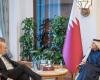 أخبار قطر | رئيس مجلس الوزراء وزير الخارجية يستقبل مبعوث الرئيس الفرنسي للبنان | عيون الجزيرة قطر
