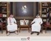 أخبار قطر | محافظ مصرف قطر المركزي يجتمع مع محافظ صندوق الاستثمارات العامة السعودي | عيون الجزيرة قطر