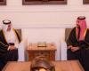 ولي العهد السعودي يستقبل نظيره البحريني في الدرعية ويبحثان تعزيز التعاون الثنائي