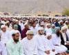 أخبار سلطنة عمان | محافظ مسندم يؤدي صلاة عيد الفطر السعيد | عيون الجزيرة الاخبارية عمان