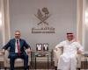 أخبار قطر | نائب رئيس مجلس الوزراء يلتقي وزير الخارجية التركي | عيون الجزيرة قطر